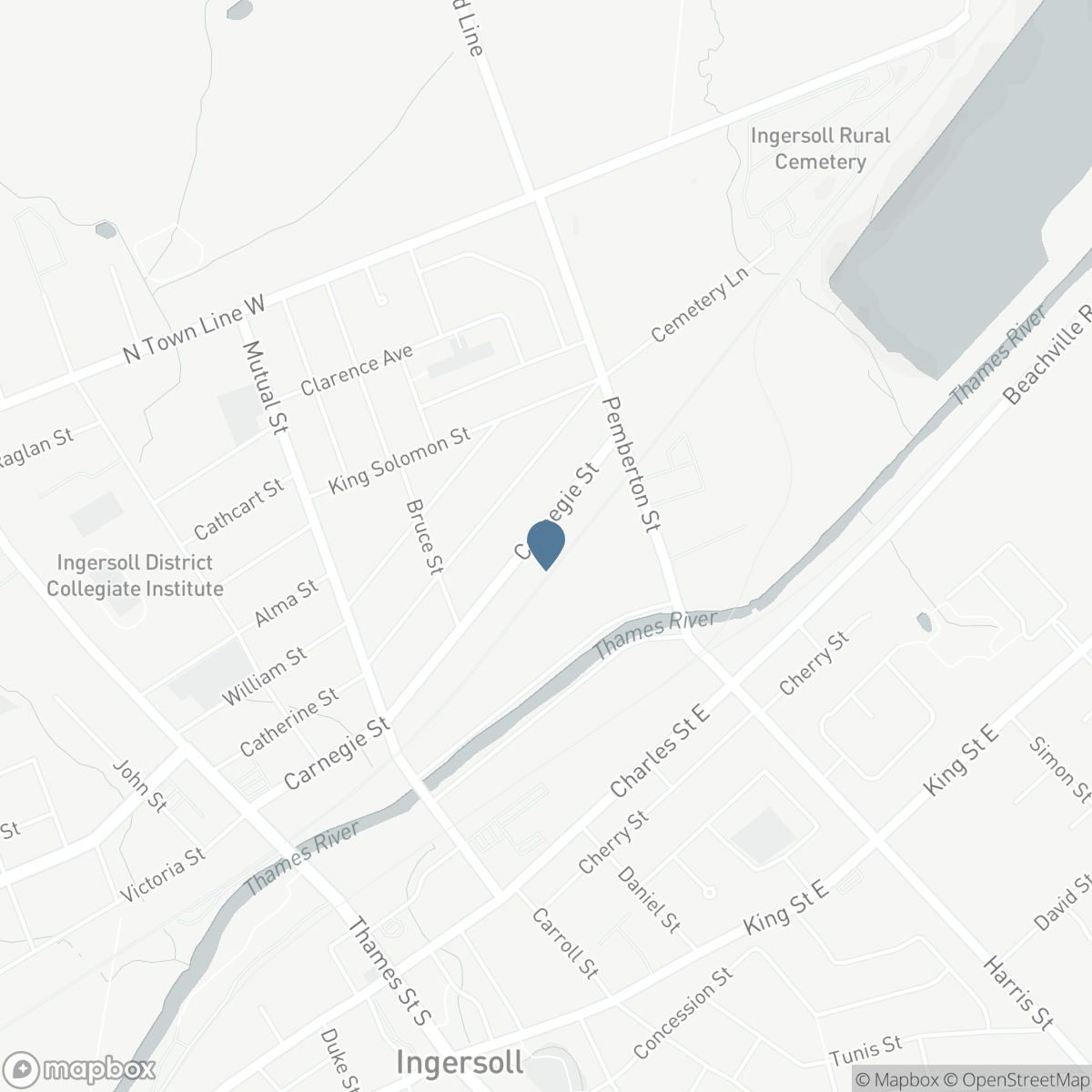 166 CARNEGIE STREET, Ingersoll, Ontario N5C 1K9
